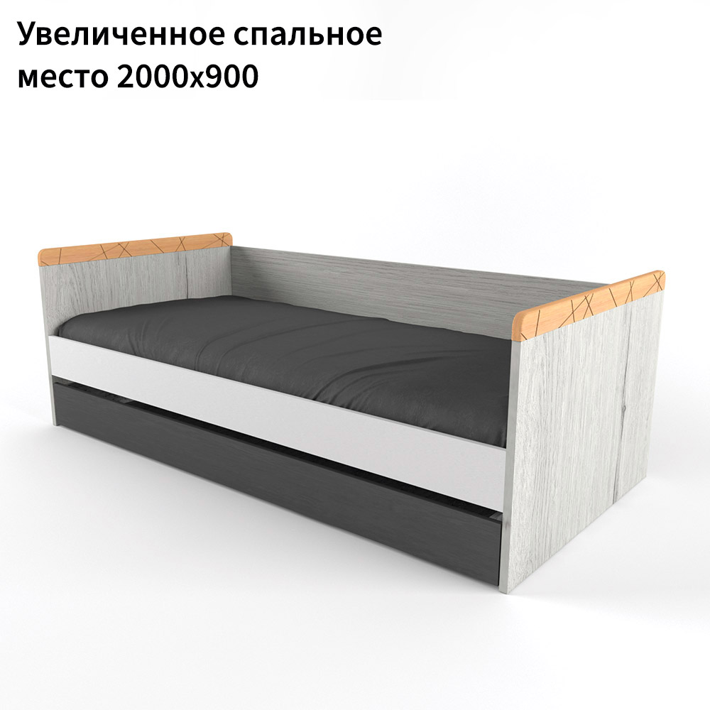 Кровать большая с доп. спальным местом
