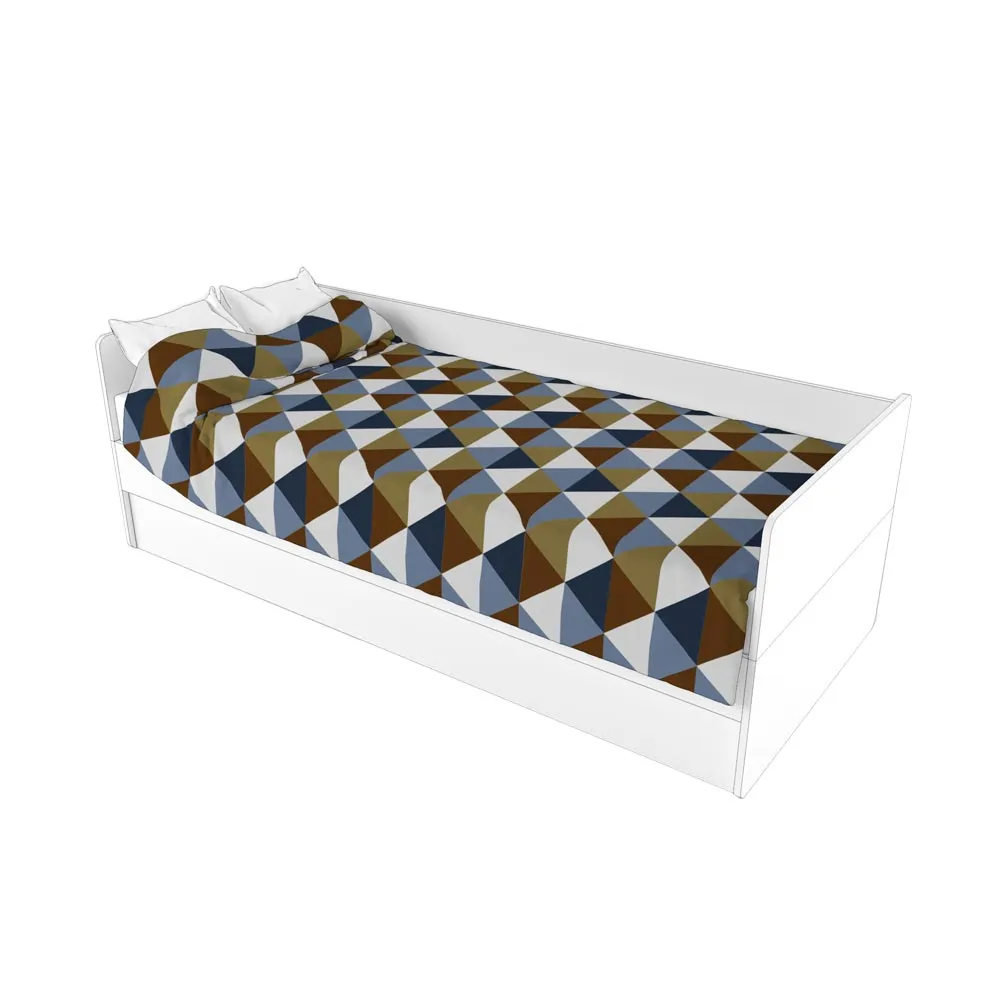 Покрывало для кровати ромбусы