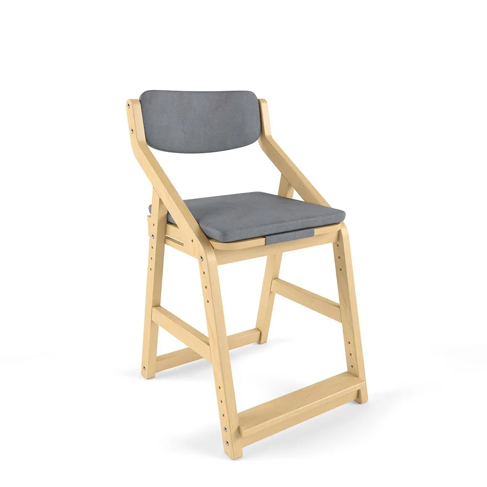 Чехол для стула «Робин Wood» серый