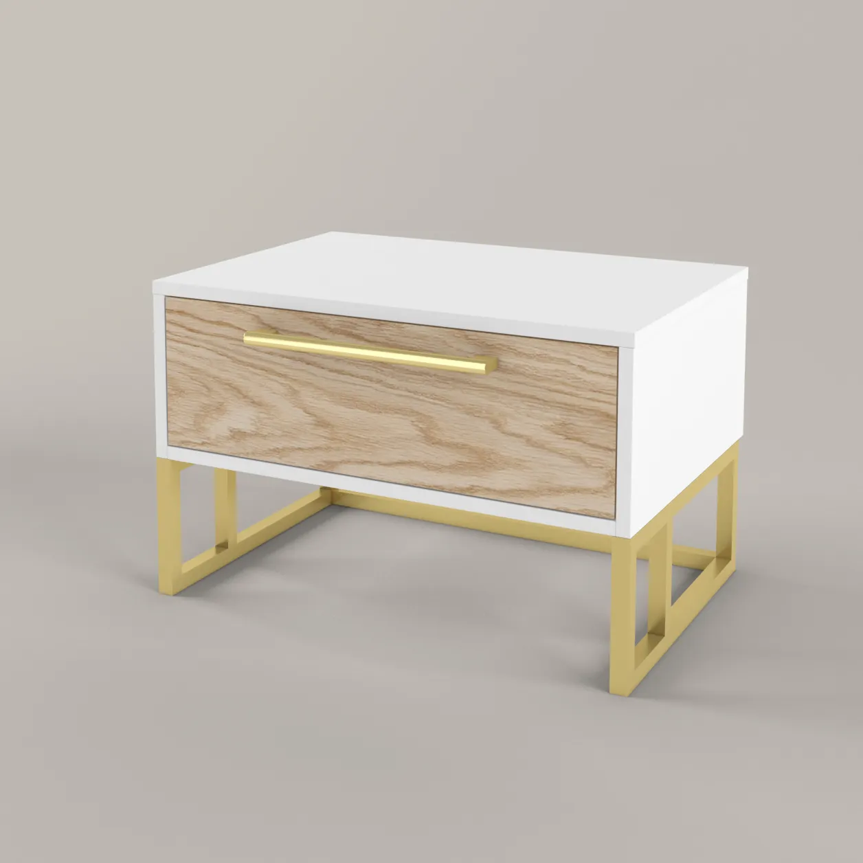 Тумба прикроватная Тури Белый