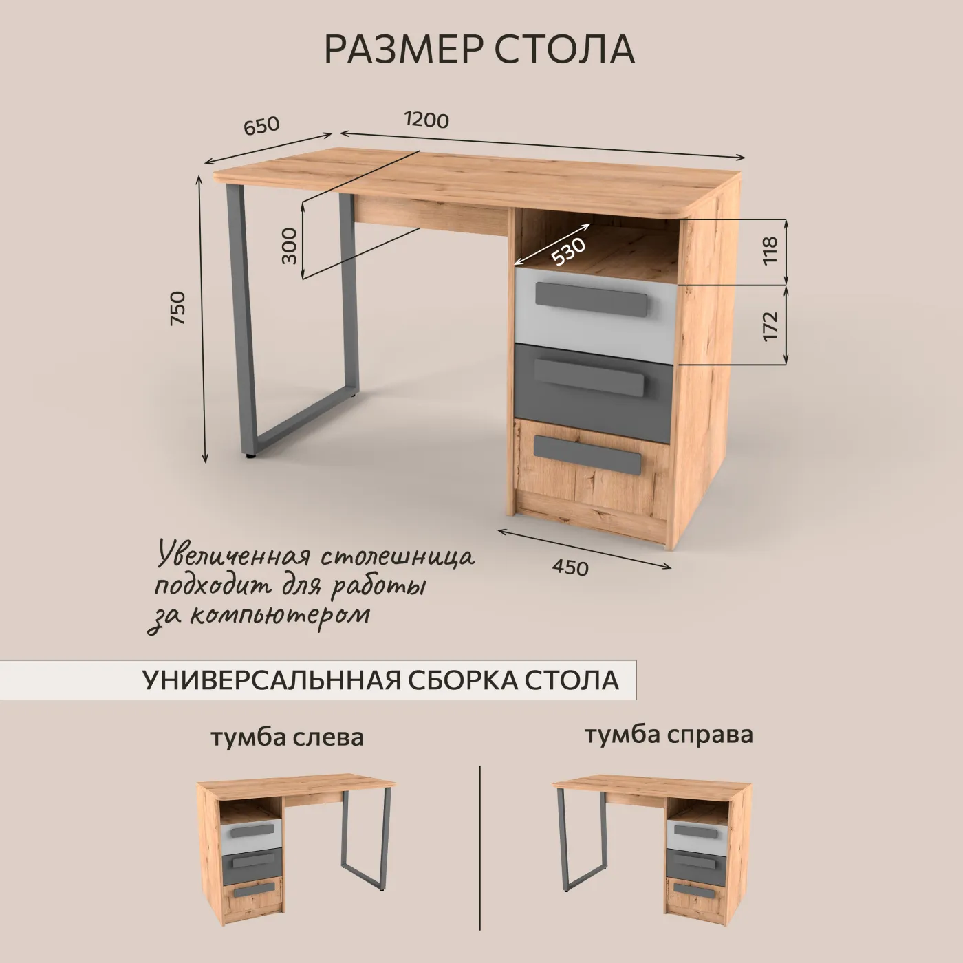 Уголок школьника «Современный Лофт» 2