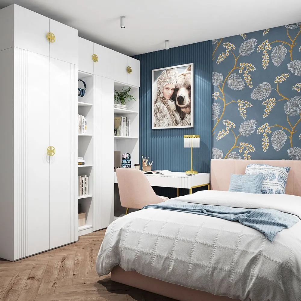 Спальня «А-ля рус Мишель Белый»