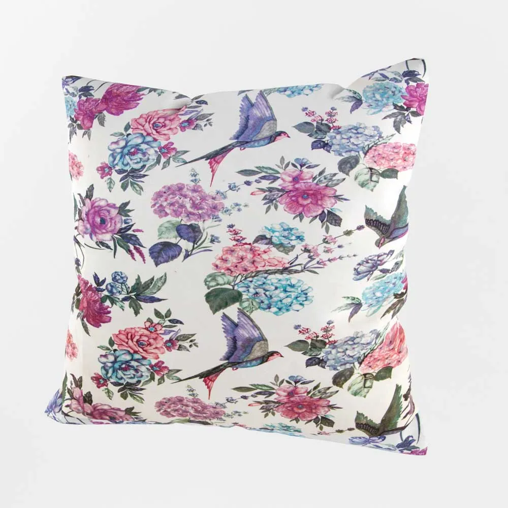 Декоративная подушка колибри