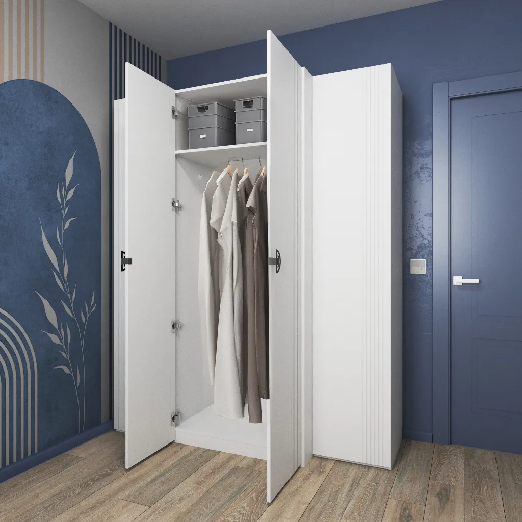 Шкафы белые 4