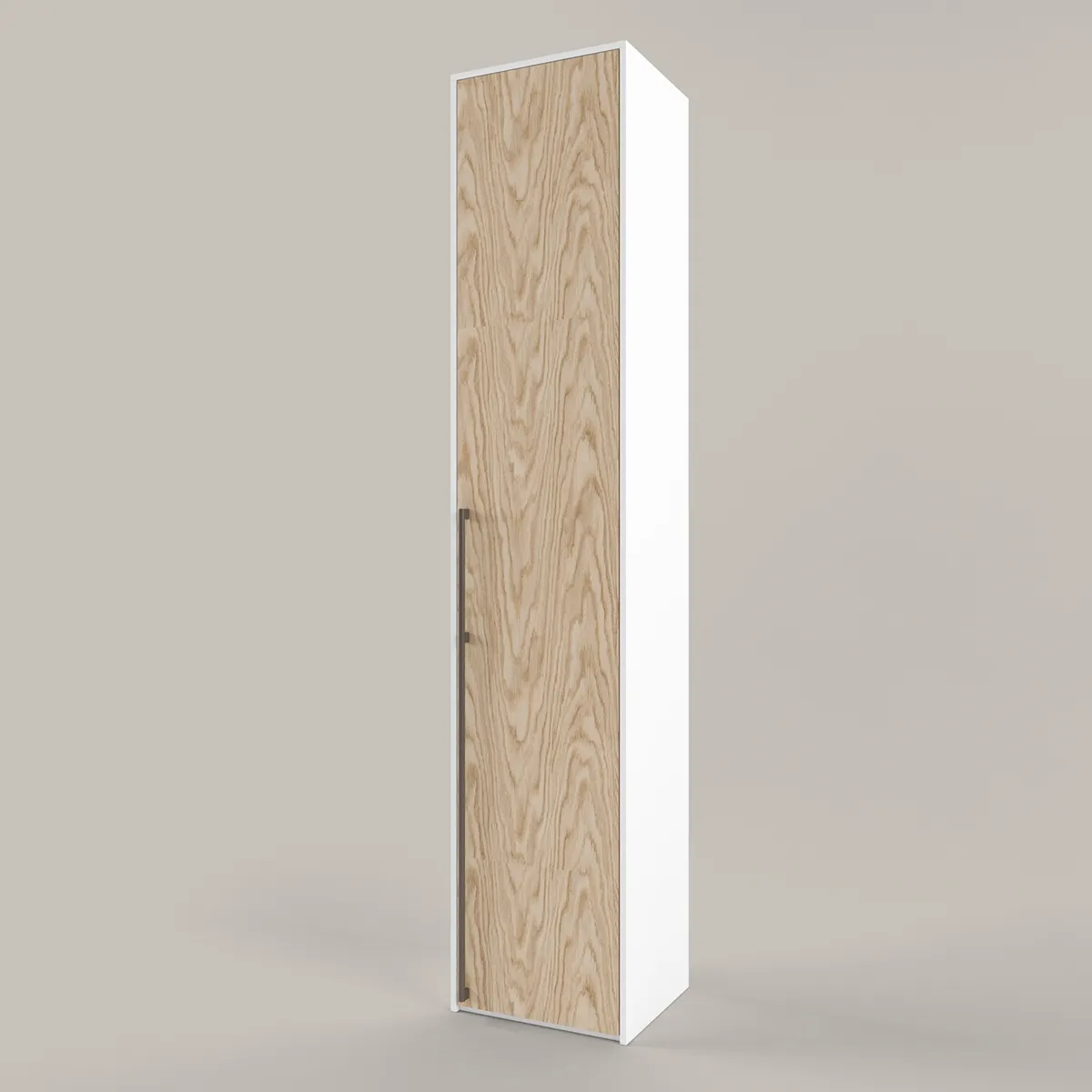 Пенал Тури Белый Графит