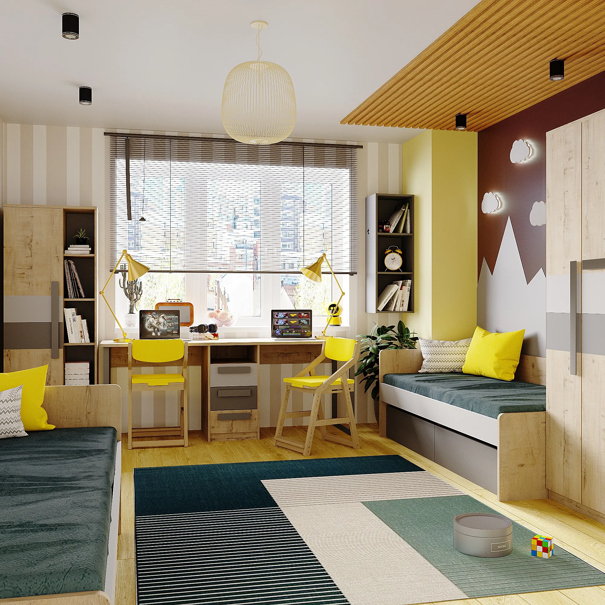 Детская  «Лофт» на двоих