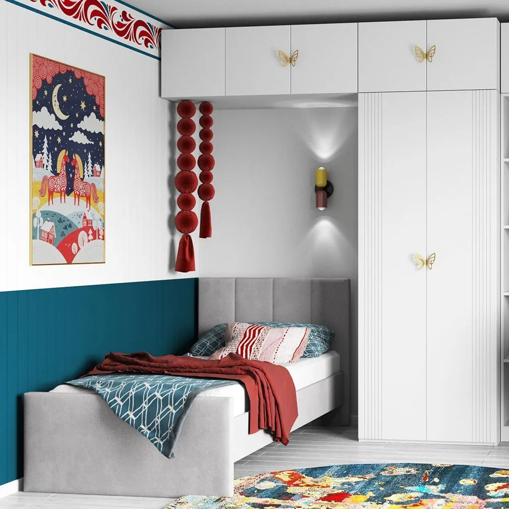 Спальня «Традиционный Мишель Белый» 1