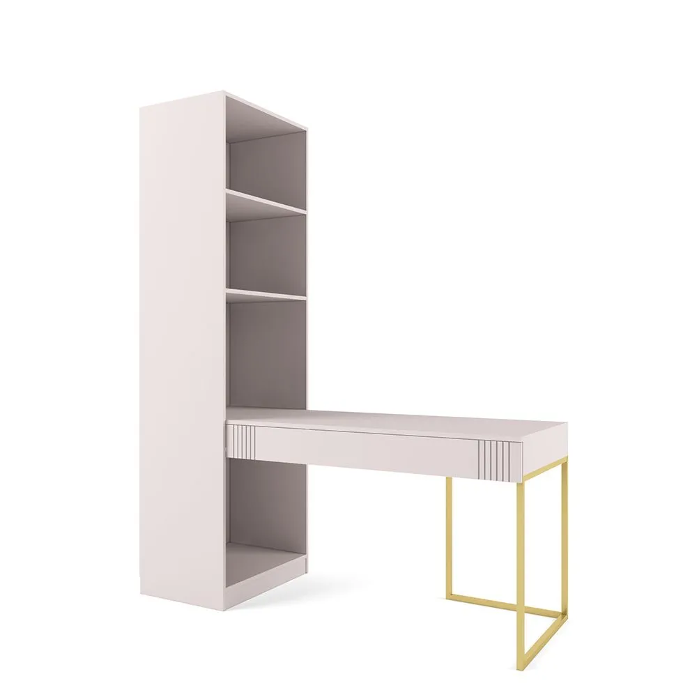 Стол со стеллажом Мишель Галатея