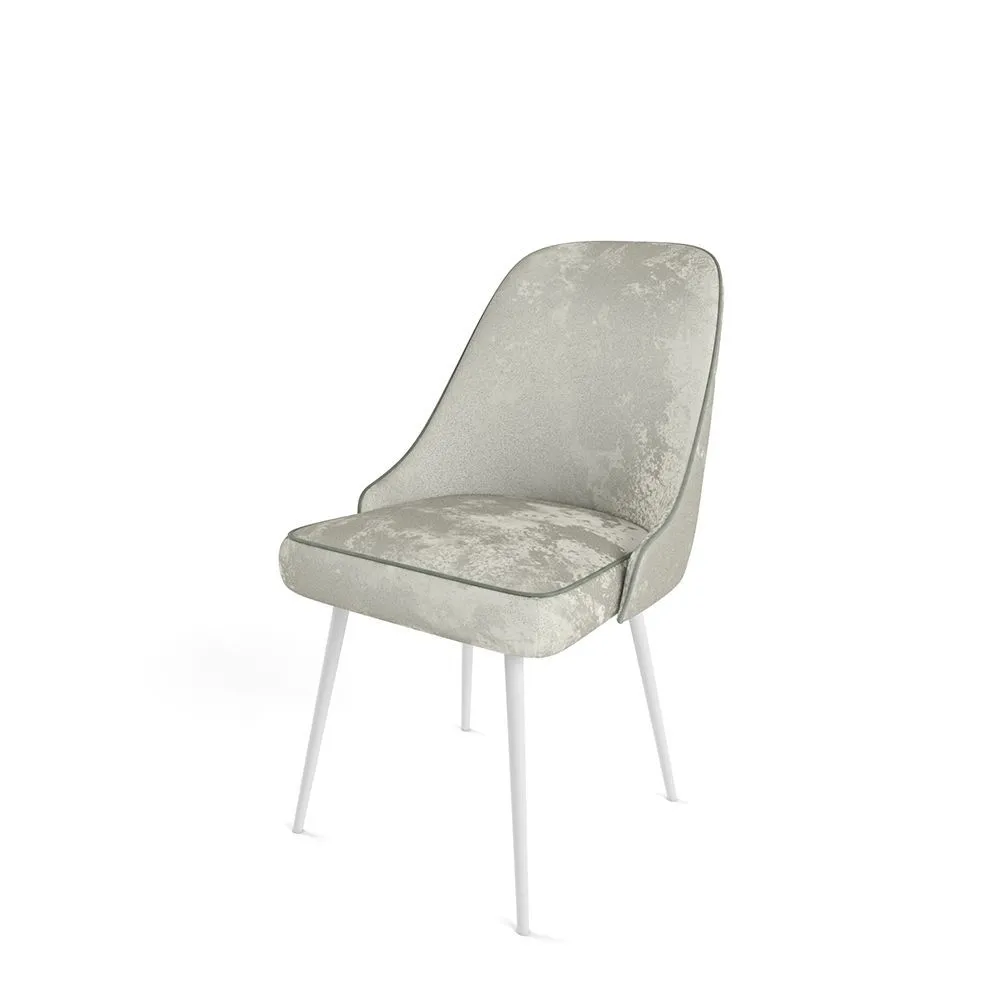 Стул «Афродита» Орегано/ Белые ножки