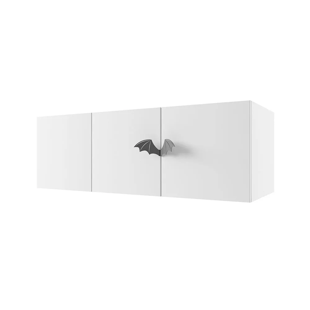 Антресоль Мишель Белый Серый