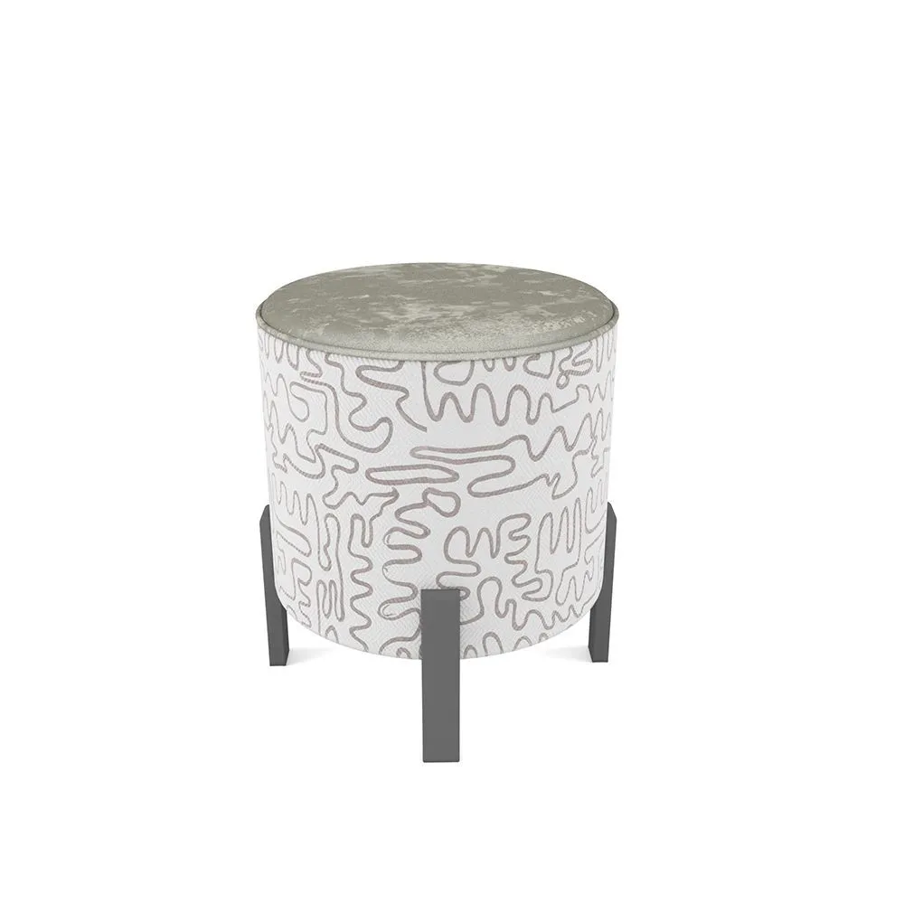 Пуф Орегано+Инкас, ножки серые