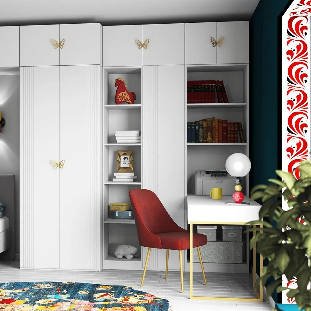 Домашний офис «Традиционный Мишель Белый»