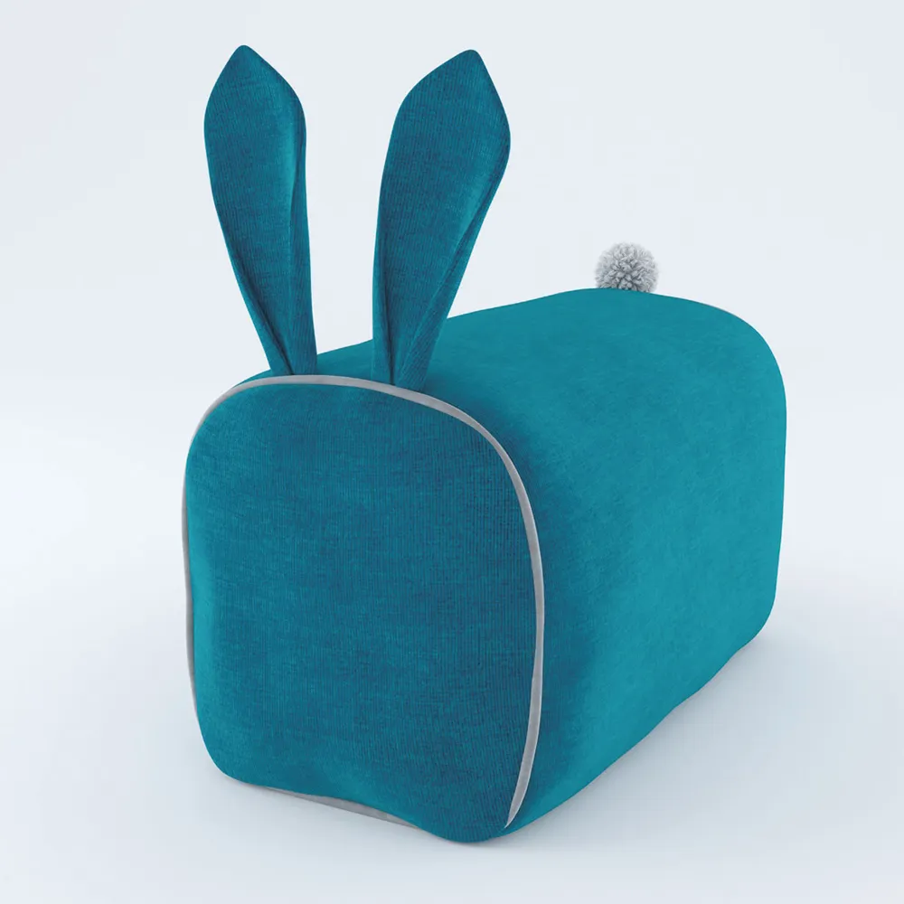 Подушка «Заяц» большая ментол