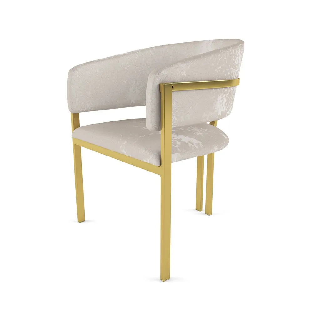 img-Стул «Мишель» Латте на золотых ножках 1