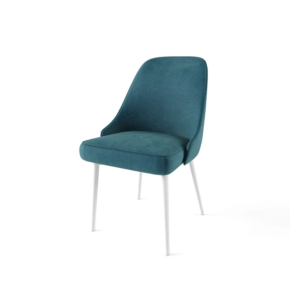 Стул «Афродита» Ментол / Белые ножки