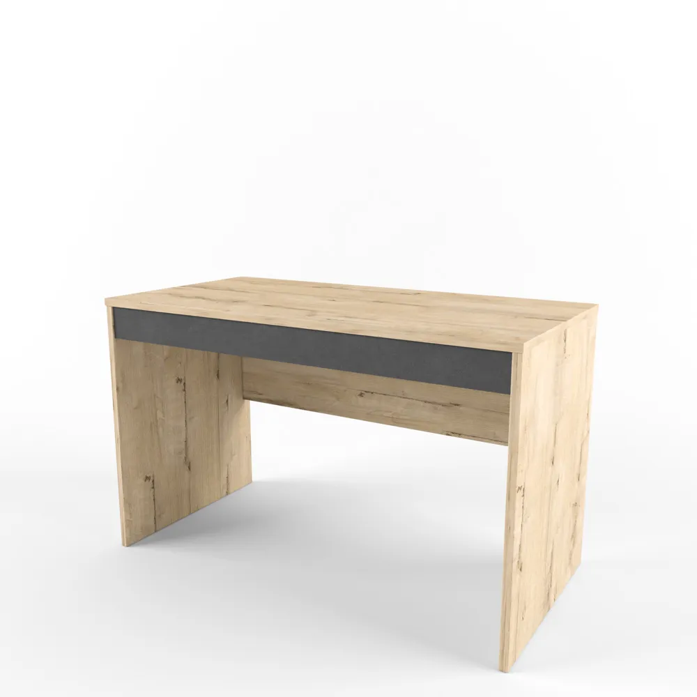 Стол с ящиком «2+2» серый