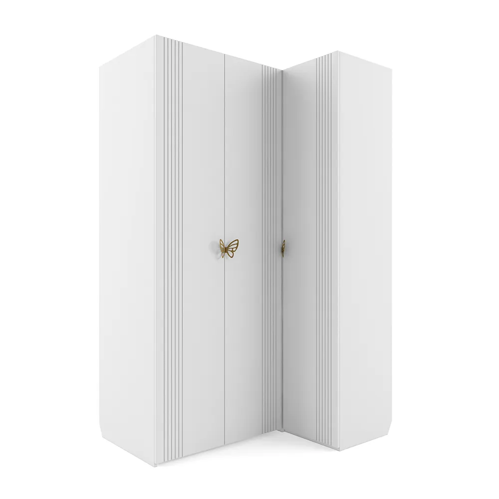 img-Шкаф угловой левый Мишель Белый 1