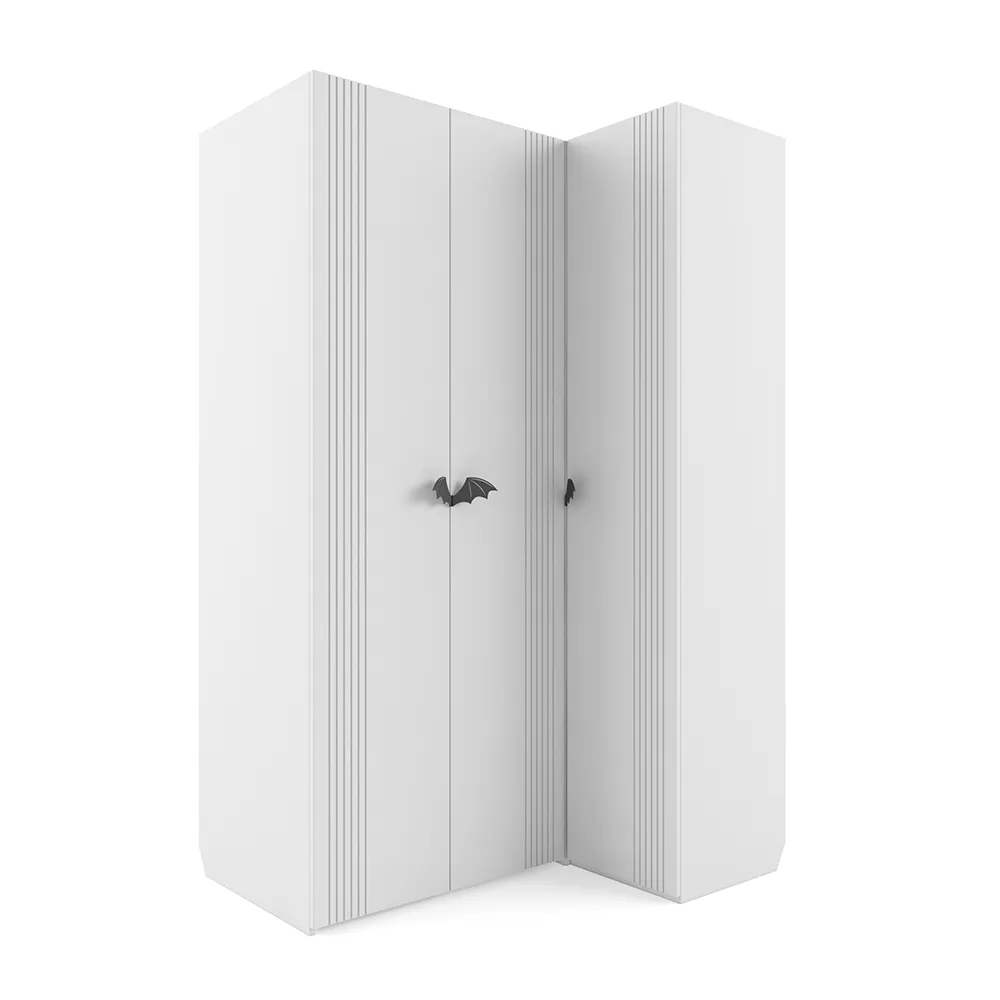 img-Шкаф угловой левый Мишель Белый 1