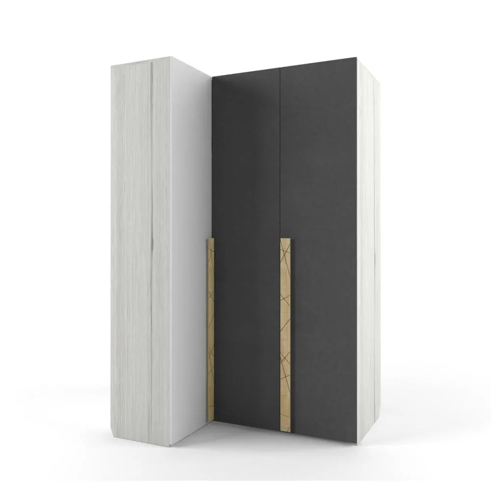 Шкаф угловой Правый «Гармошка» справа