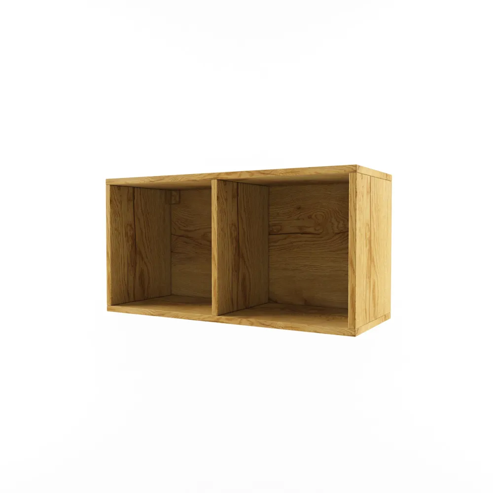 Полка 2 куба дуб золотистый «Тэль»