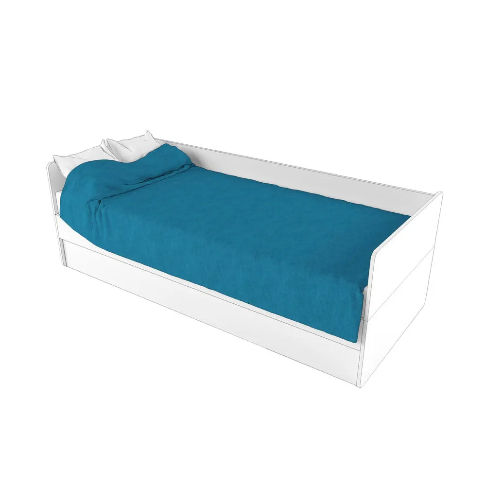 Покрывало для кровати ментол