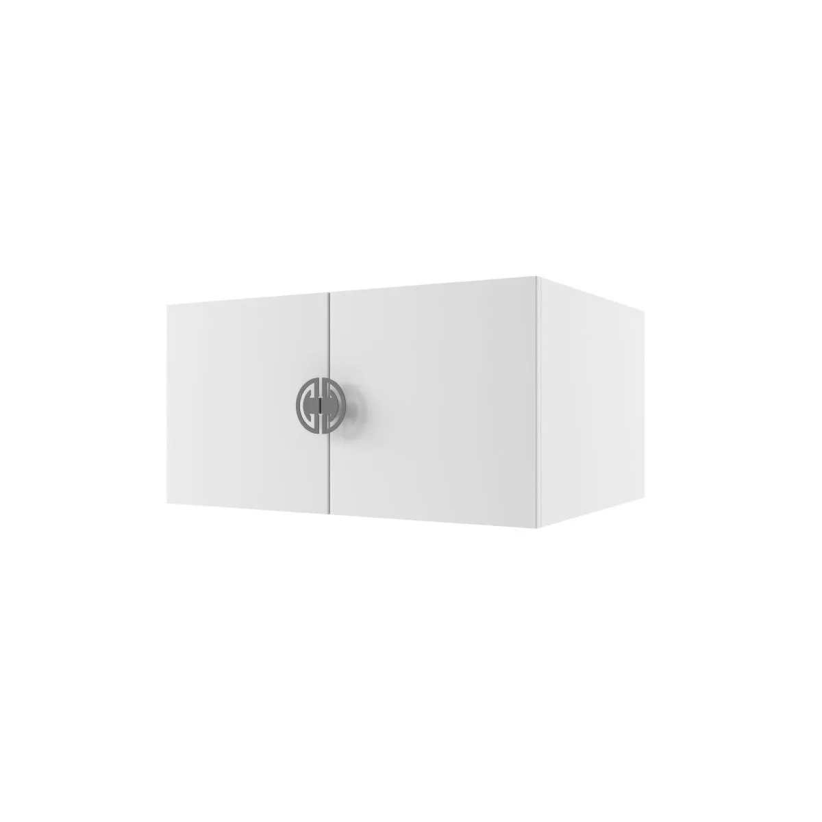 img-Антресоль для шкафа Мишель Белый Графит 1