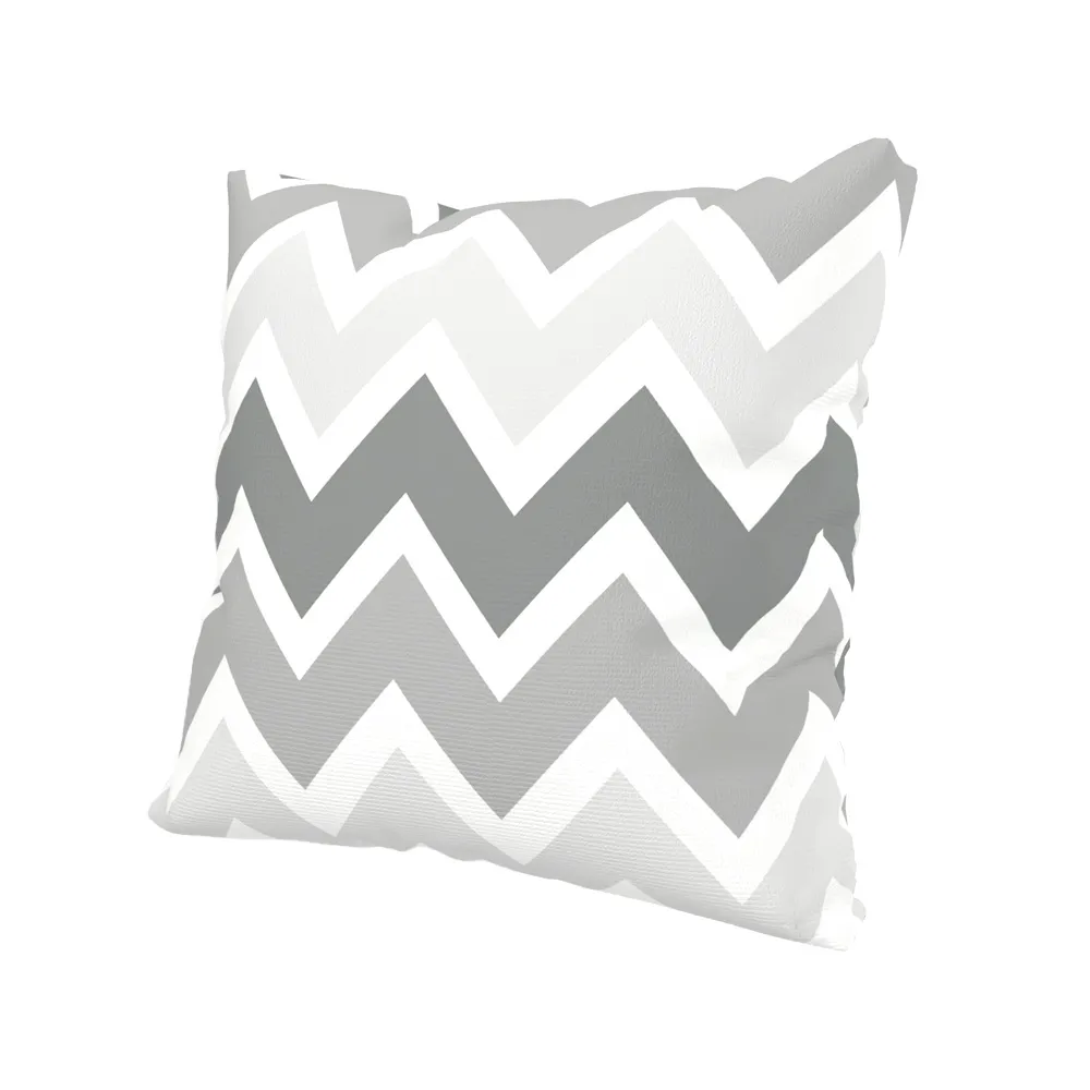 Декоративная подушка зигзаг