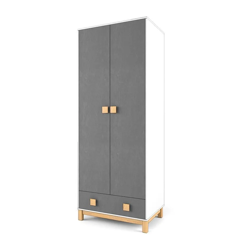 Шкаф 2+2 лайт Серый