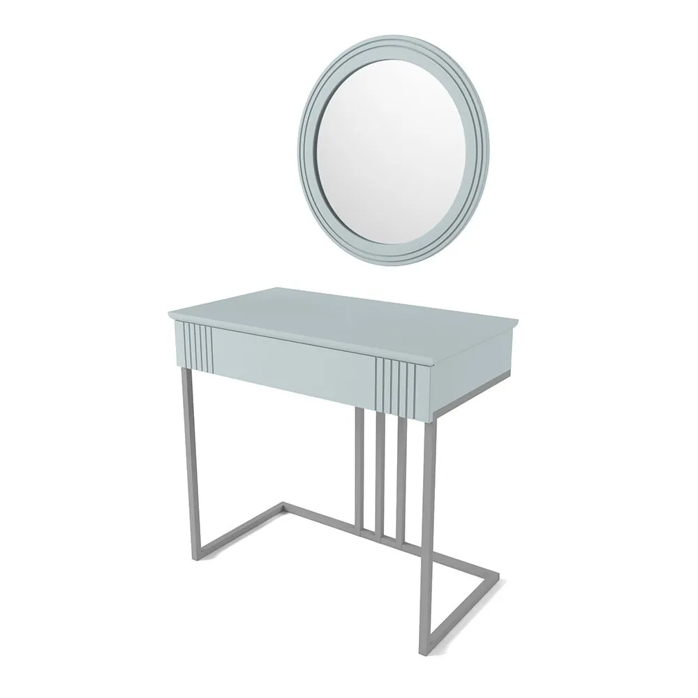 Столик туалетный Мишель Фрост с зеркалом