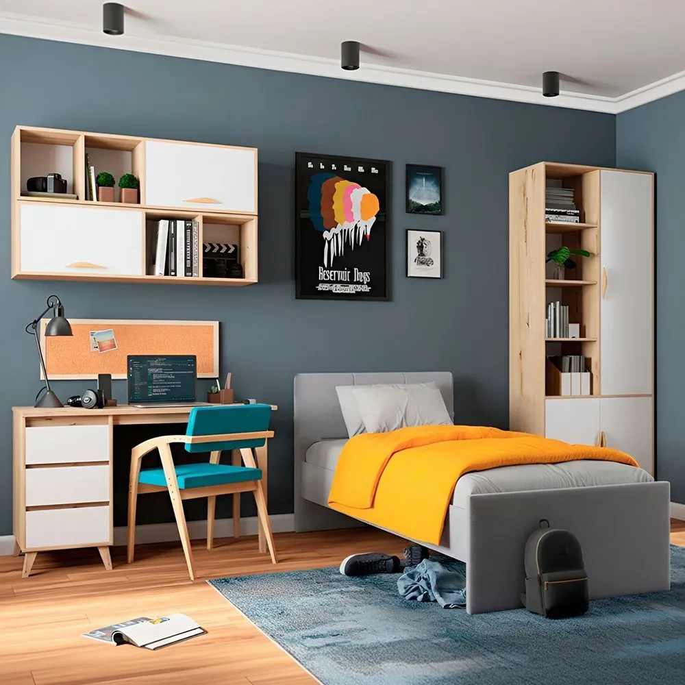 Подростковая спальня «2+2 Белый»