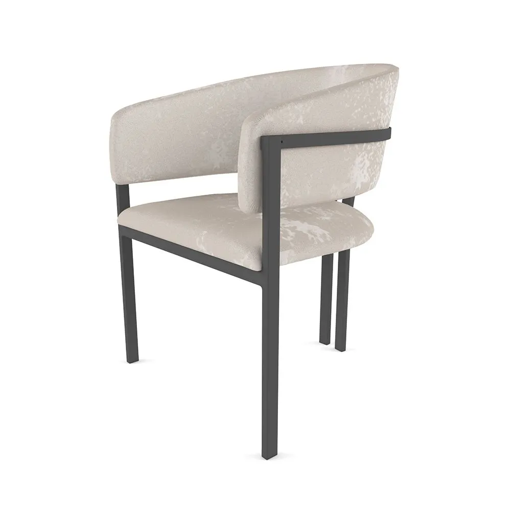 Стул «Мишель» Латте на серых ножках 1