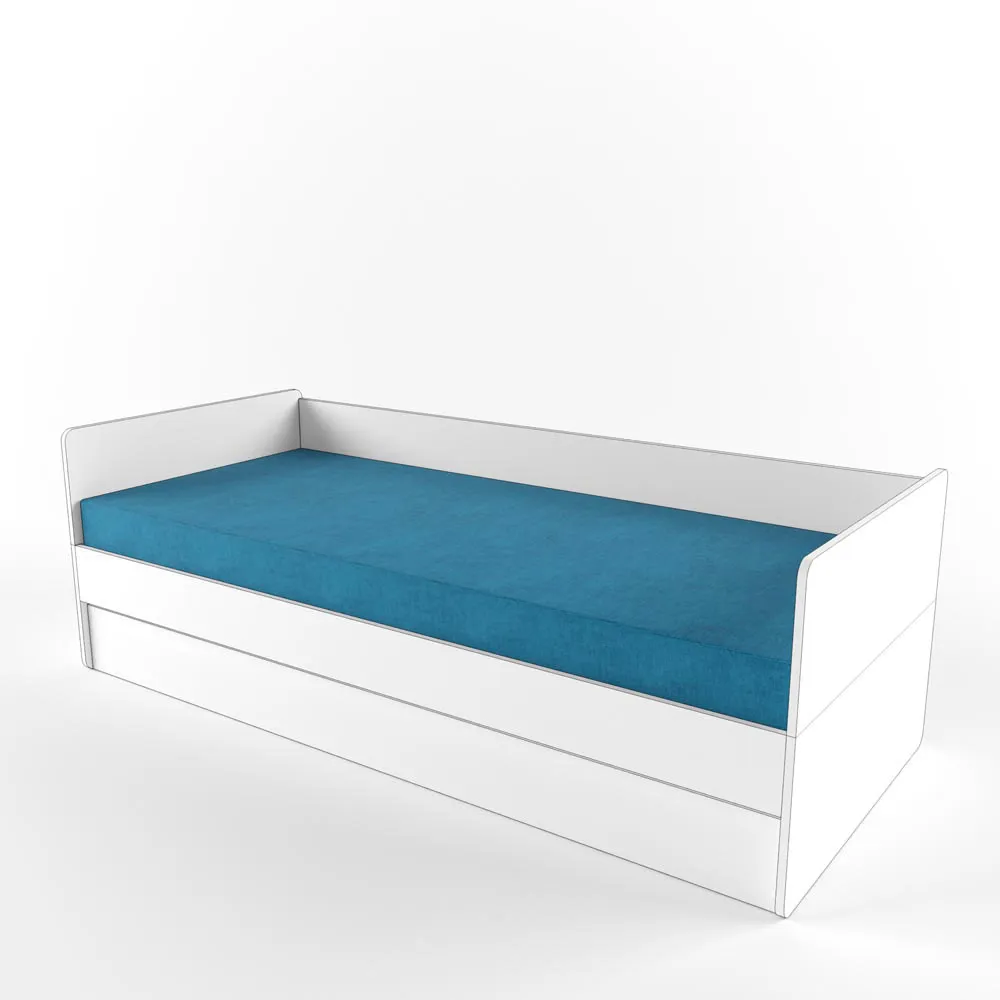 Наматрасник на резинке ментол