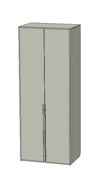 Шкаф Тури по Эскизу. Цвет Орегано+Графит, размер 900*580*2300 мм 1