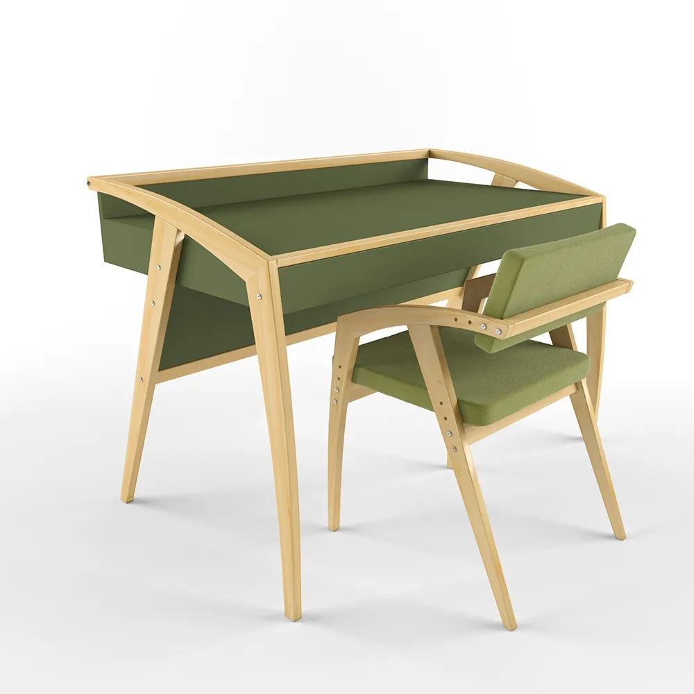 Набор «Бруно» Олива микровелюр Олива