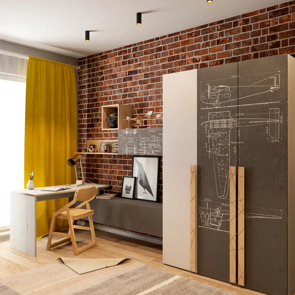 Уголок школьника «Ньютон Грэй Авиатор»