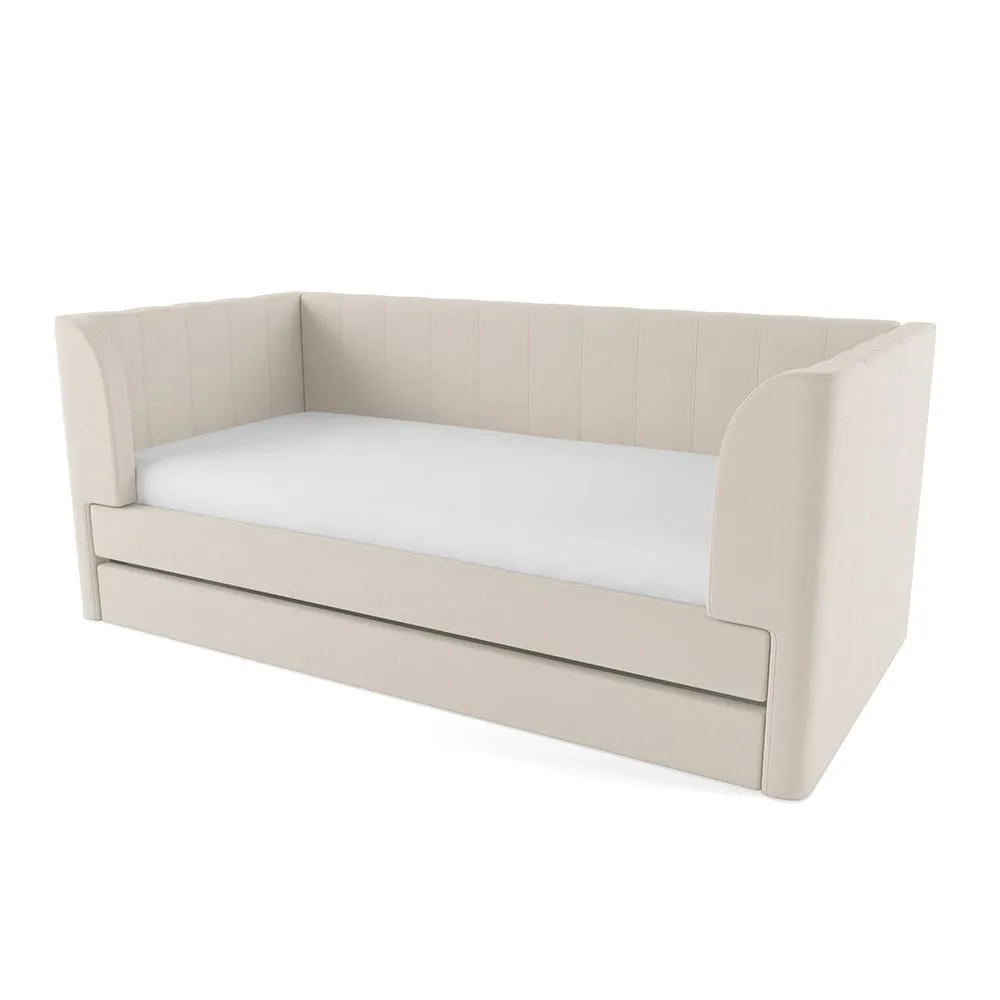 Кровать Мягкая Мия Бежевая 1