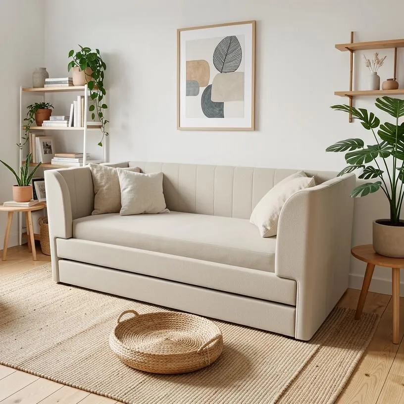 Диван-кровать «Мия» Бежевая