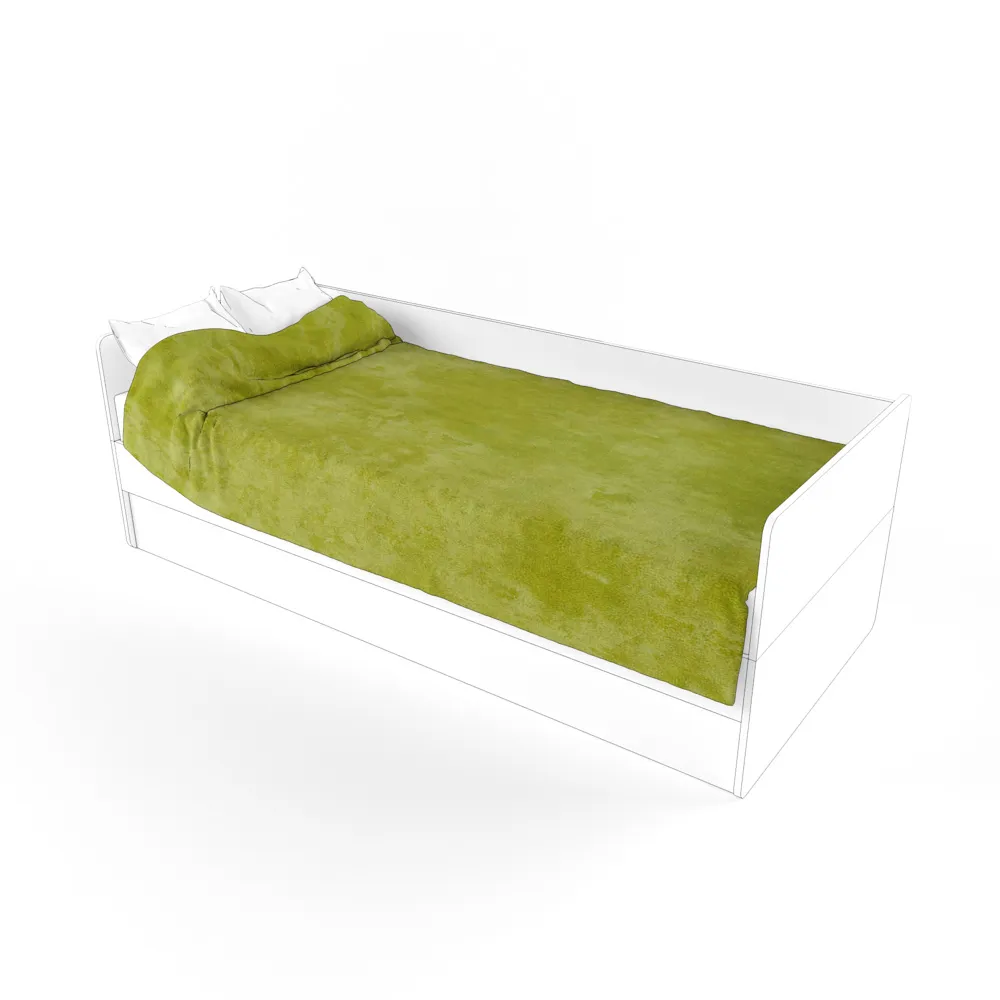 Покрывало для кровати олива