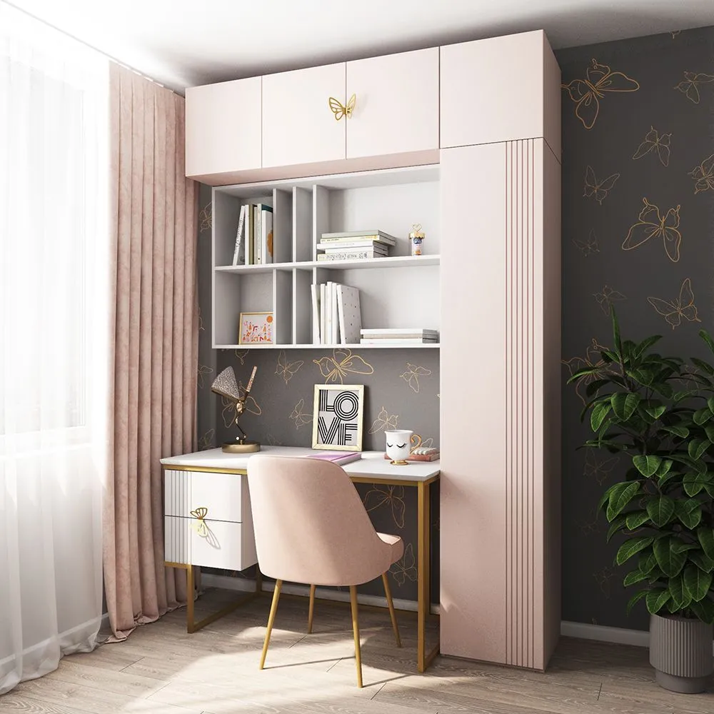 Рабочая зона «Мишель» розовая