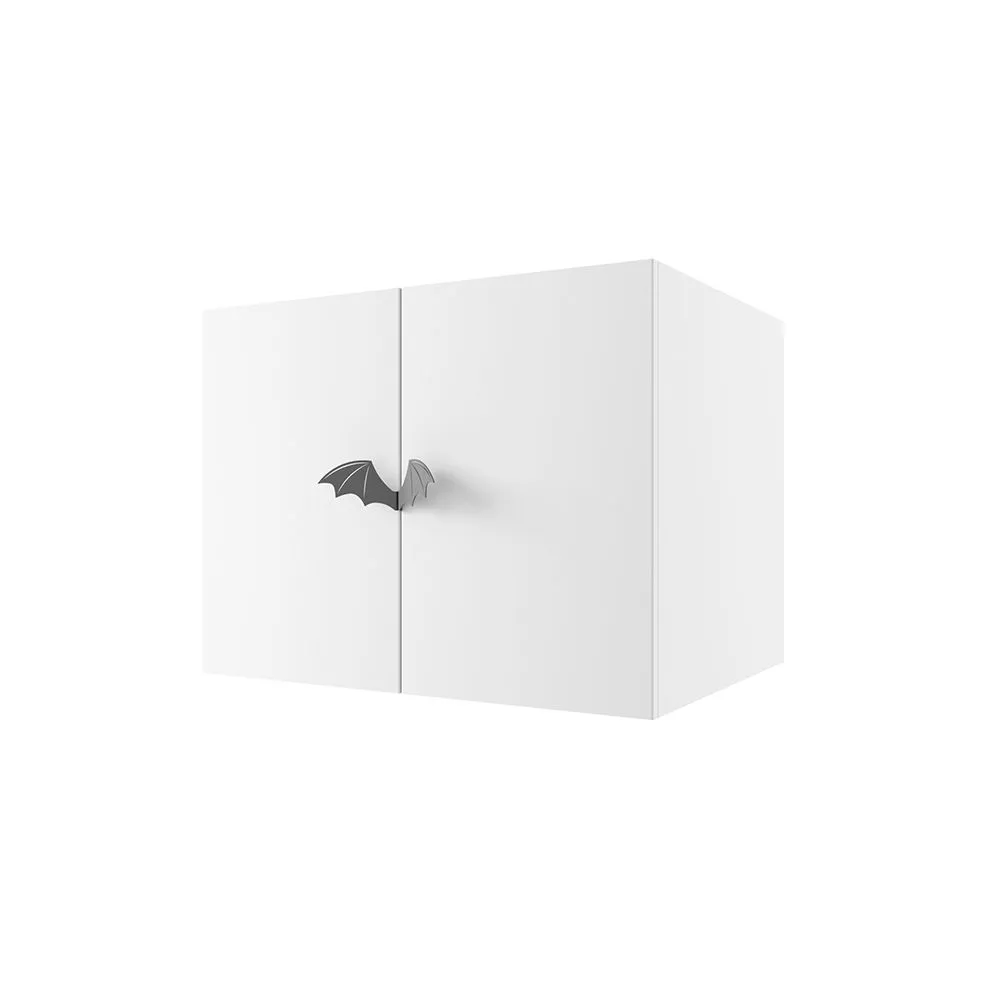 Антресоль для шкафа Мишель Белый Графит 1