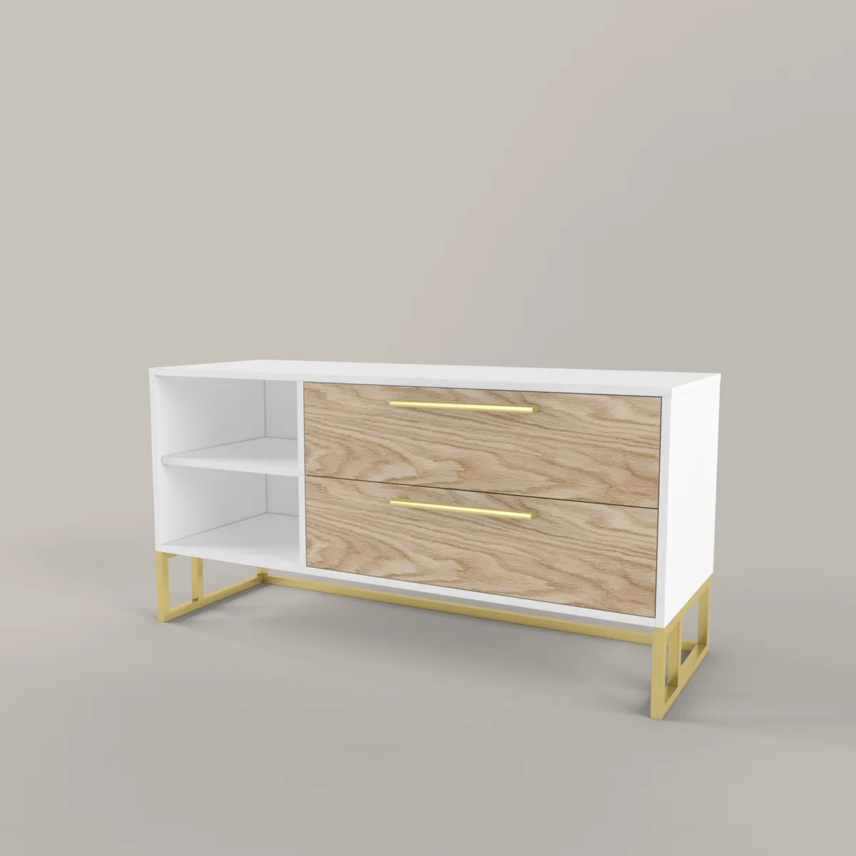 Тумба ТV Тури Белый