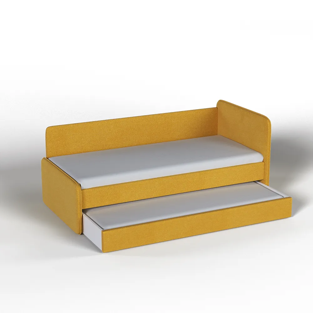 Тахта мягкая Айрис Рогожка сан-леон с доп. спальным местом