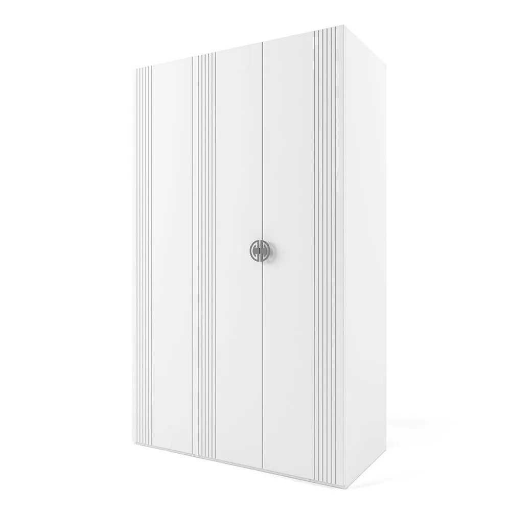 Шкаф 3х створчатый Мишель Белый