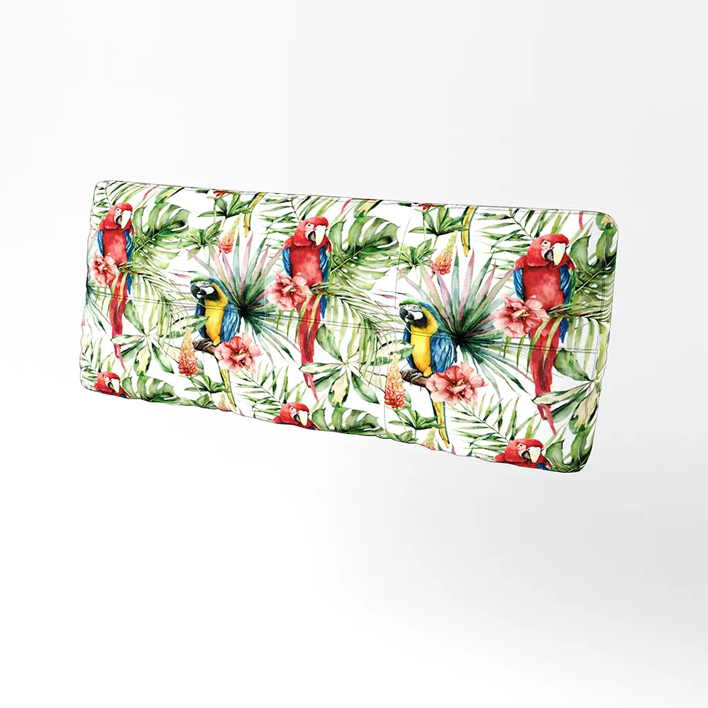 Подушка диванная микровелюр Джунгли