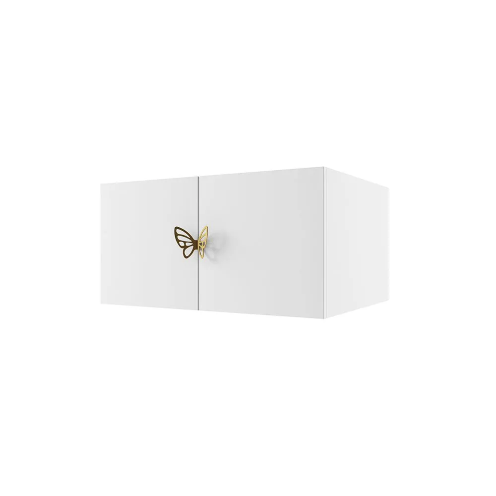 Антресоль для шкафа Мишель Белый Золото