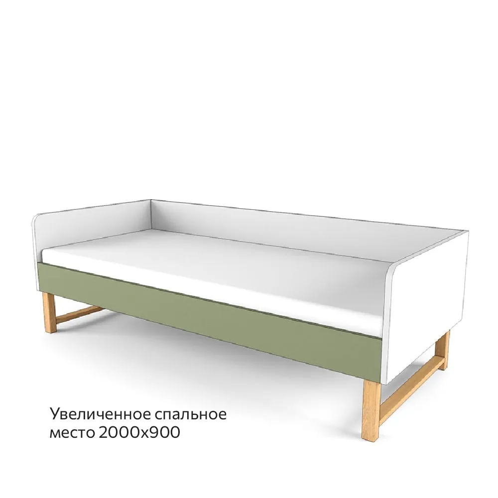 Кровать олива квадрат