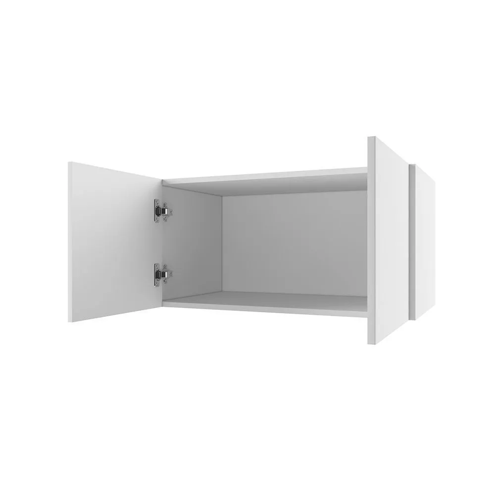 Антресоль для книжного шкафа Мишель Белый графит 2