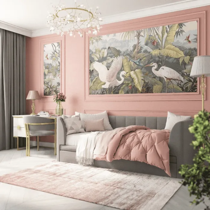 Розовая детская комната: как создать уютное и стильное пространство