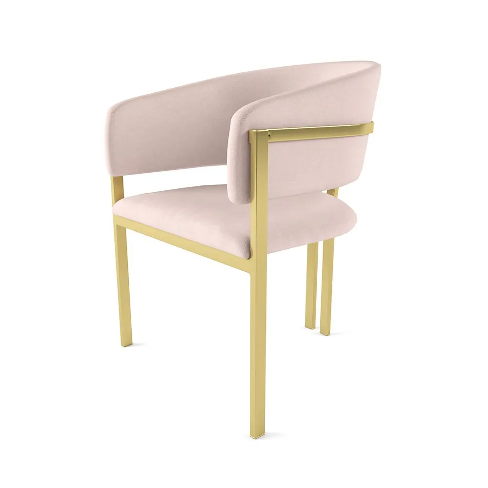 Стул «Мишель» на золотых ножках