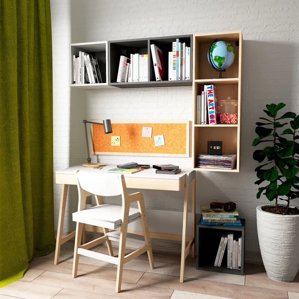 Рабочий уголок Вуди белый